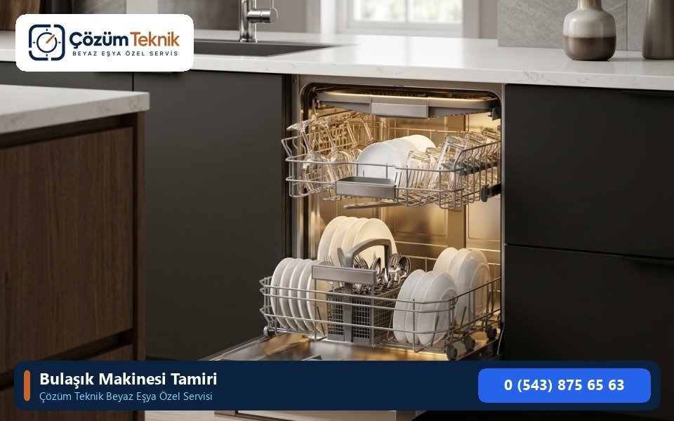 Bulaşık Makinesi Tamiri ve Bakımı - Çözüm Teknik Beyaz Eşya Servisi 0 (543) 875 65 63