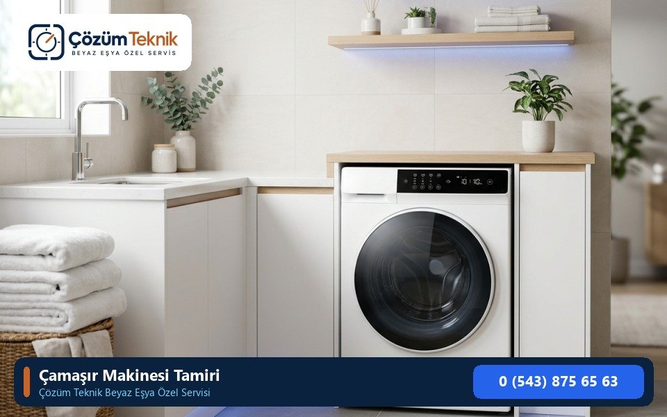 Çamaşır Makinesi Tamiri ve Bakımı - Çözüm Teknik Beyaz Eşya Servisi 0 (543) 875 65 63